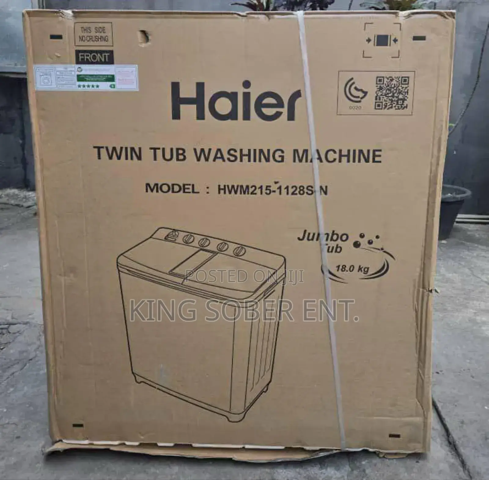 Haier 18kg Washing Machine 4000gh