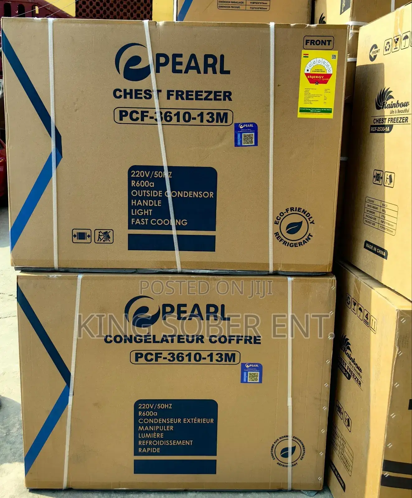 Pearl 299l Chest Freezer 3400gh