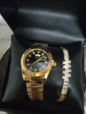 Rolex Oyster Ladies Watch With Bracelet ( Anti Fade )