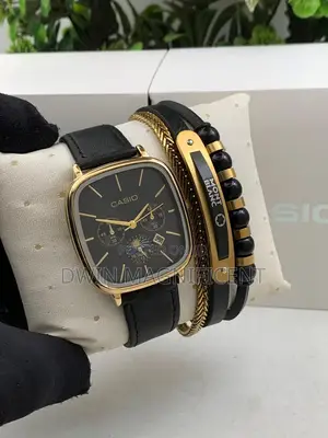Round Face Casio Analog Watch
