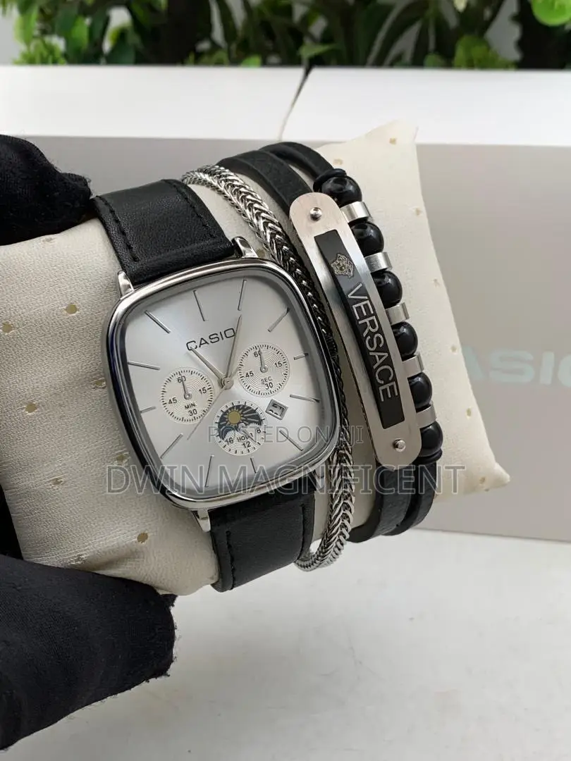 Round Face Casio Analog Watch
