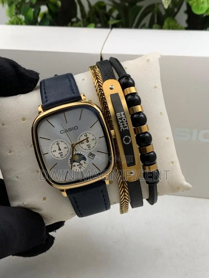 Round Face Casio Analog Watch