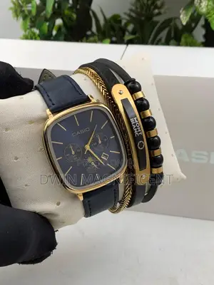 Round Face Casio Analog Watch