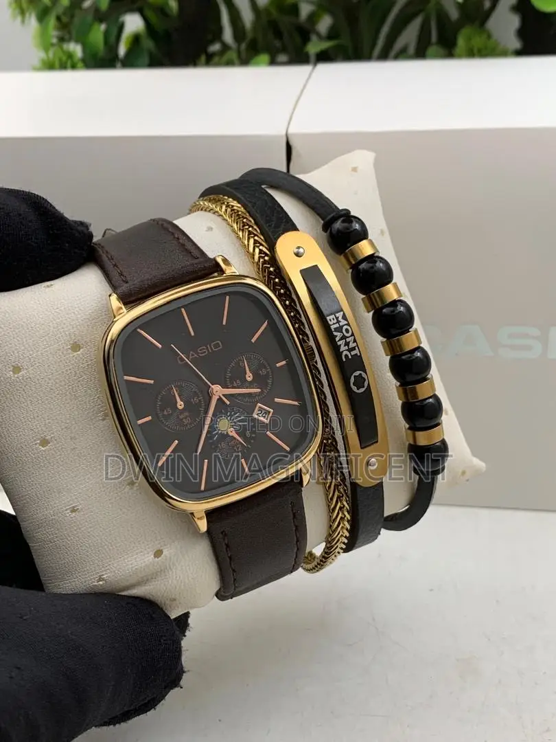 Round Face Casio Analog Watch