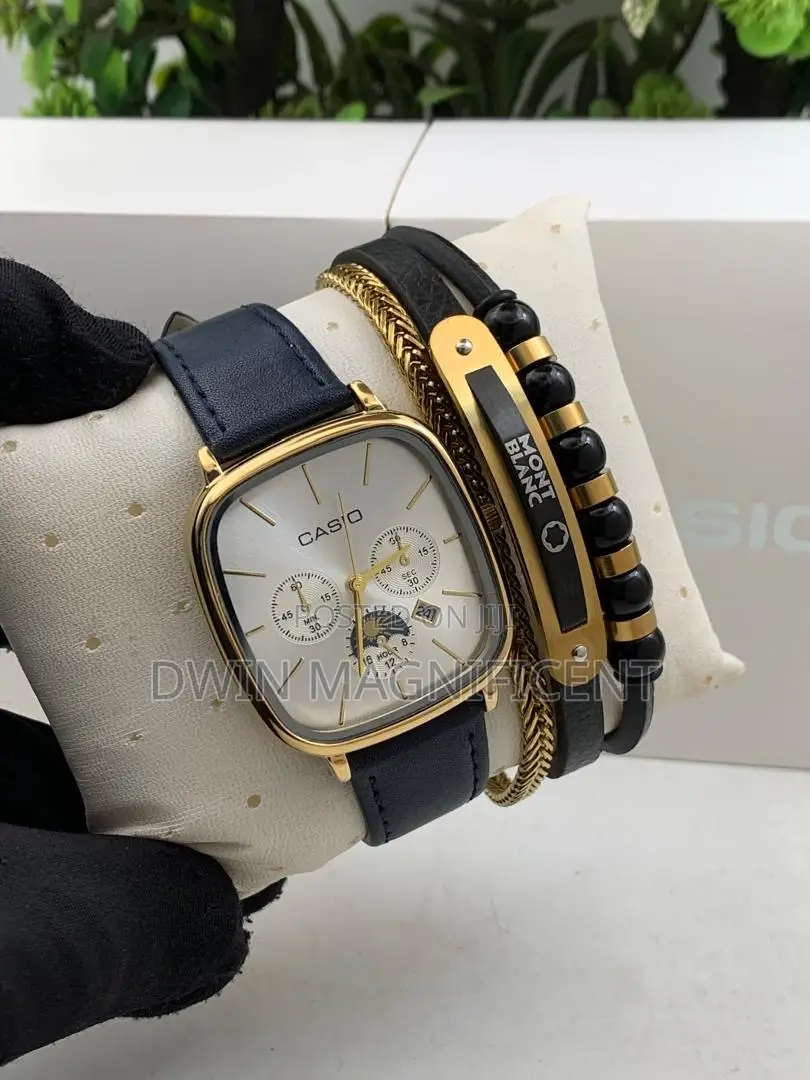 Round Face Casio Analog Watch