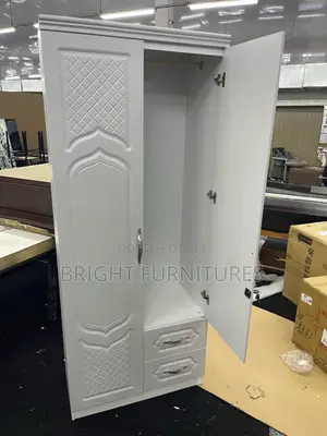 2 Doors Wooden Wardrobe