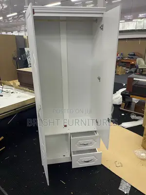 2 Doors Wooden Wardrobe