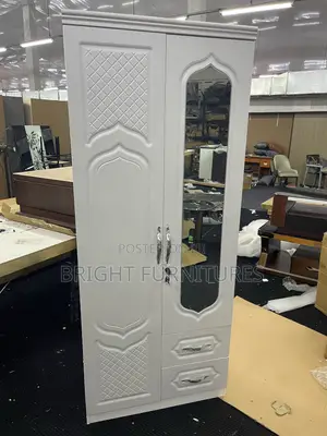 2 Doors Wooden Wardrobe