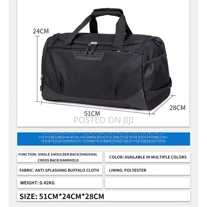 High Quality Waterproof Sport Bag for Travel Purposes