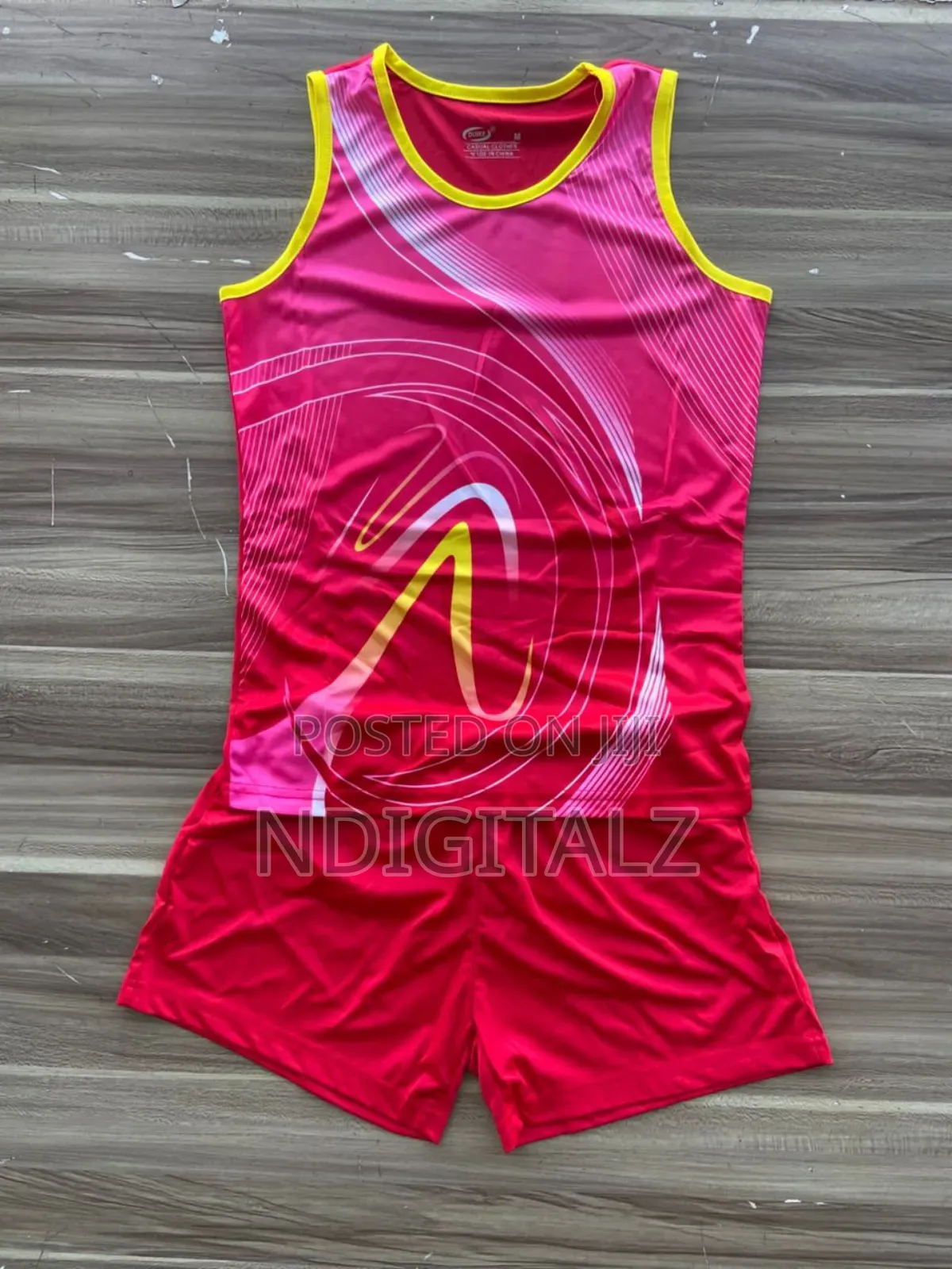 Basketball, Netball Set Of Jerseys Available