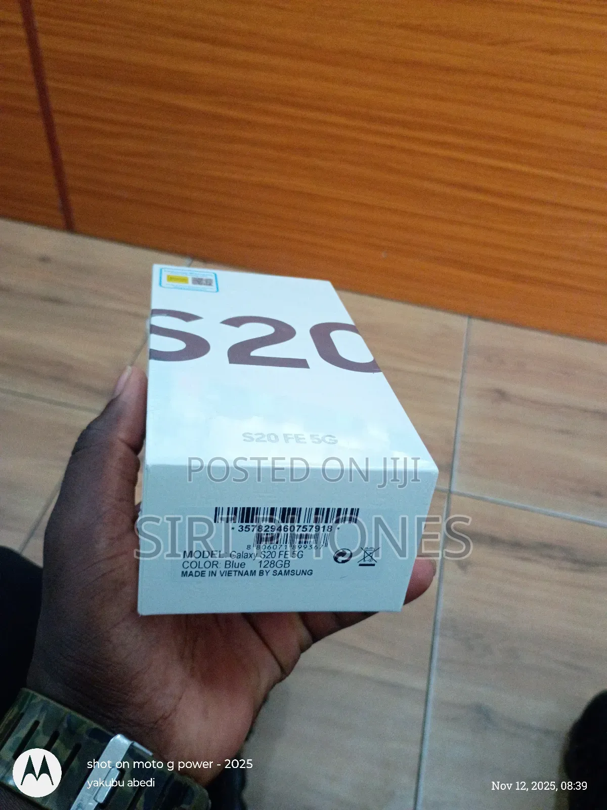 New Samsung Galaxy S20 FE 128 GB Black