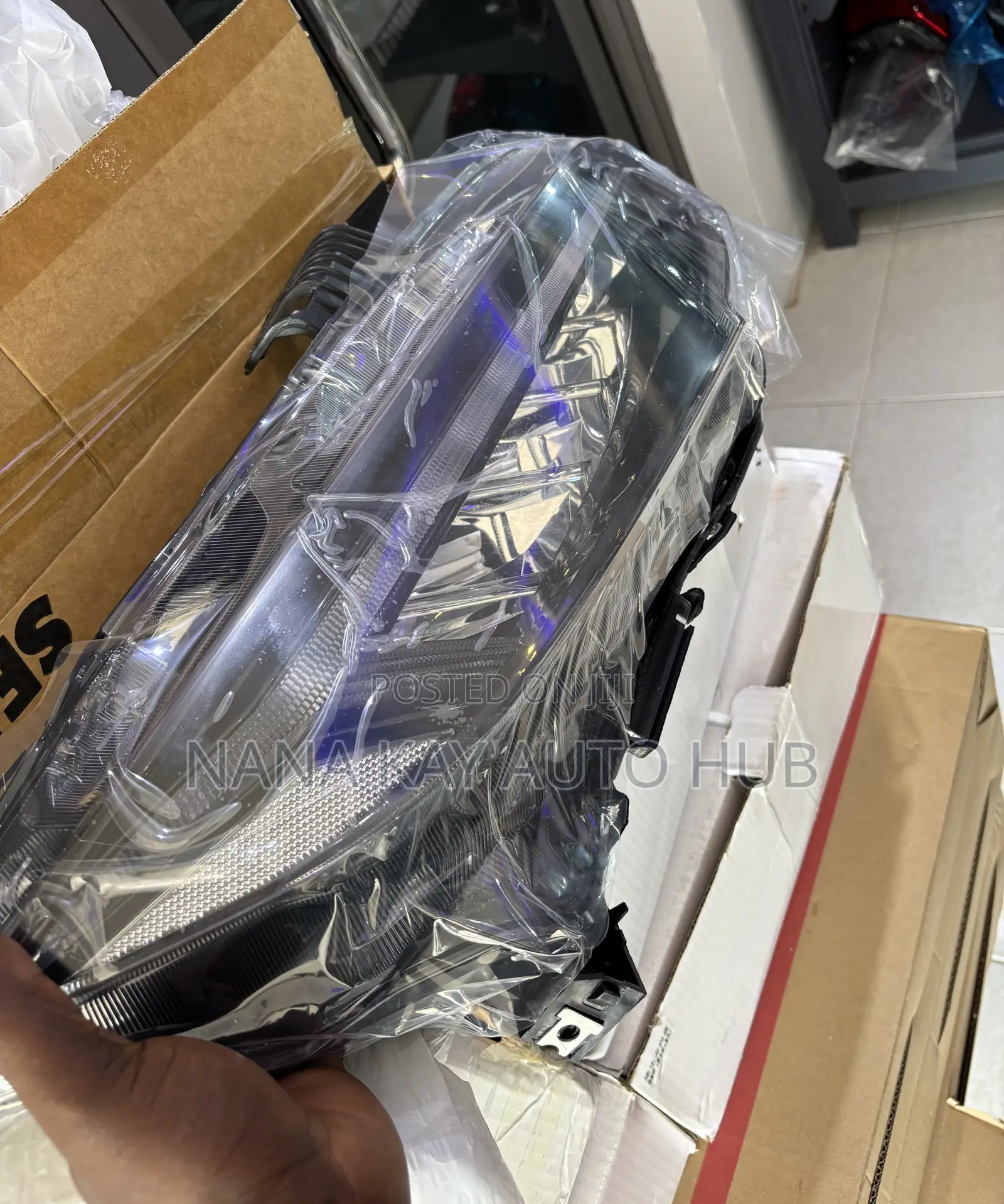 Honda Civic 2017 Smoke Touring Headlights Pair