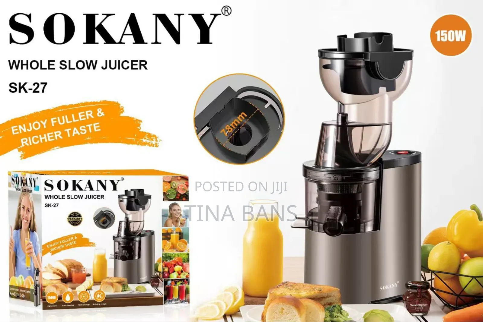 Sokany Slow Juicer
