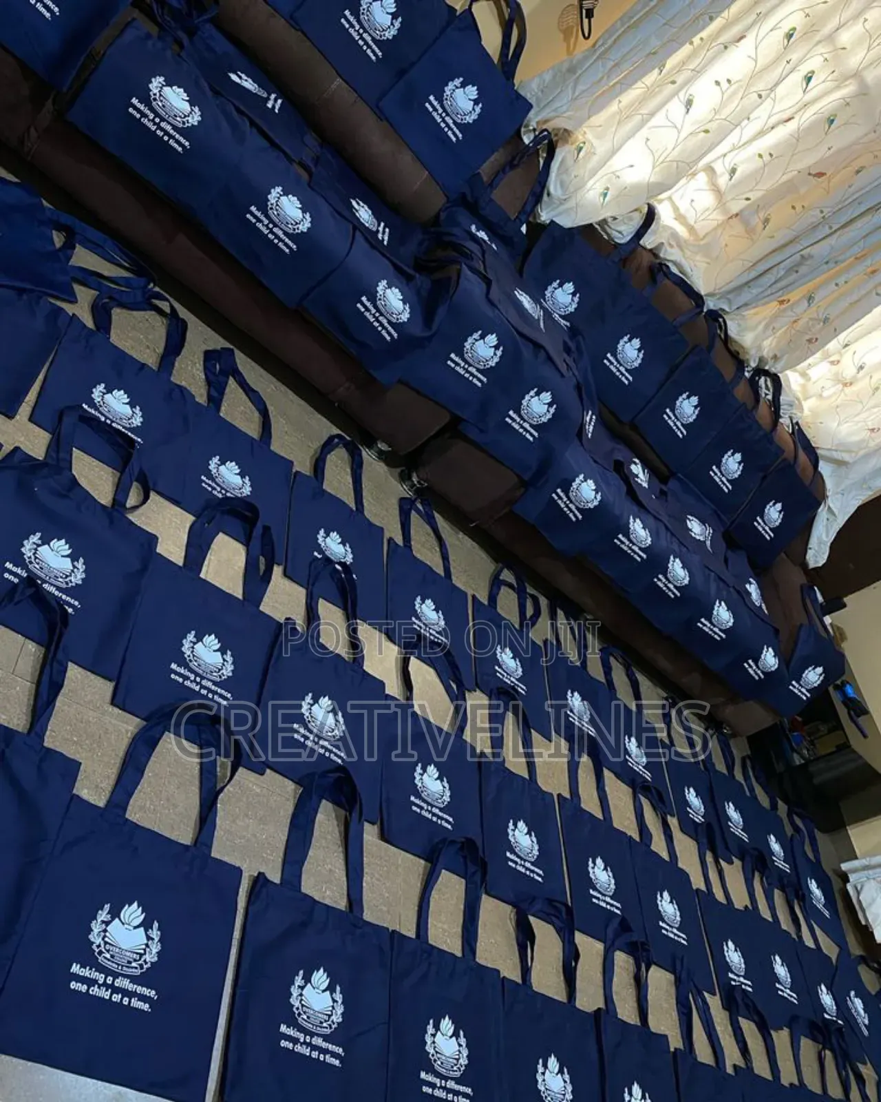 One Color Tote Bags