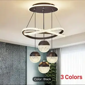 Modern Stylish Hanging Crystal Chandelier