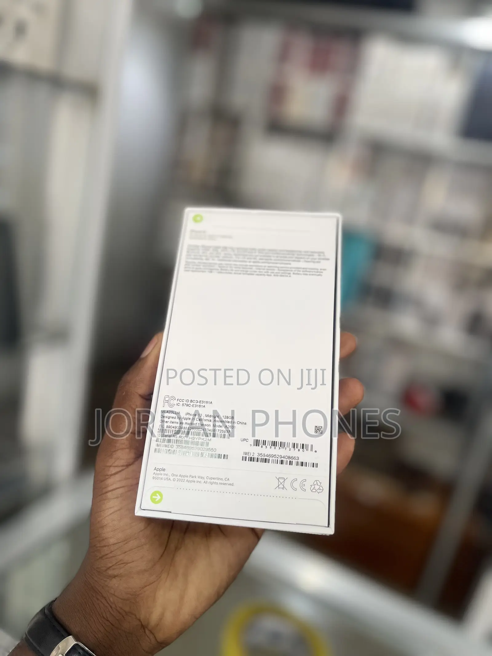 New Apple iPhone 13 128 GB Black