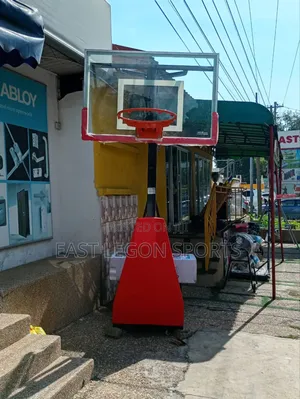 Teens Fibre 10ft Basketball Hoop Stand Mount