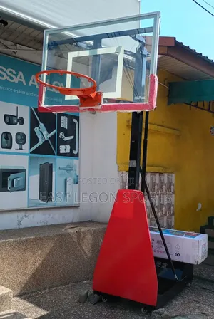Teens Fibre 10ft Basketball Hoop Stand Mount