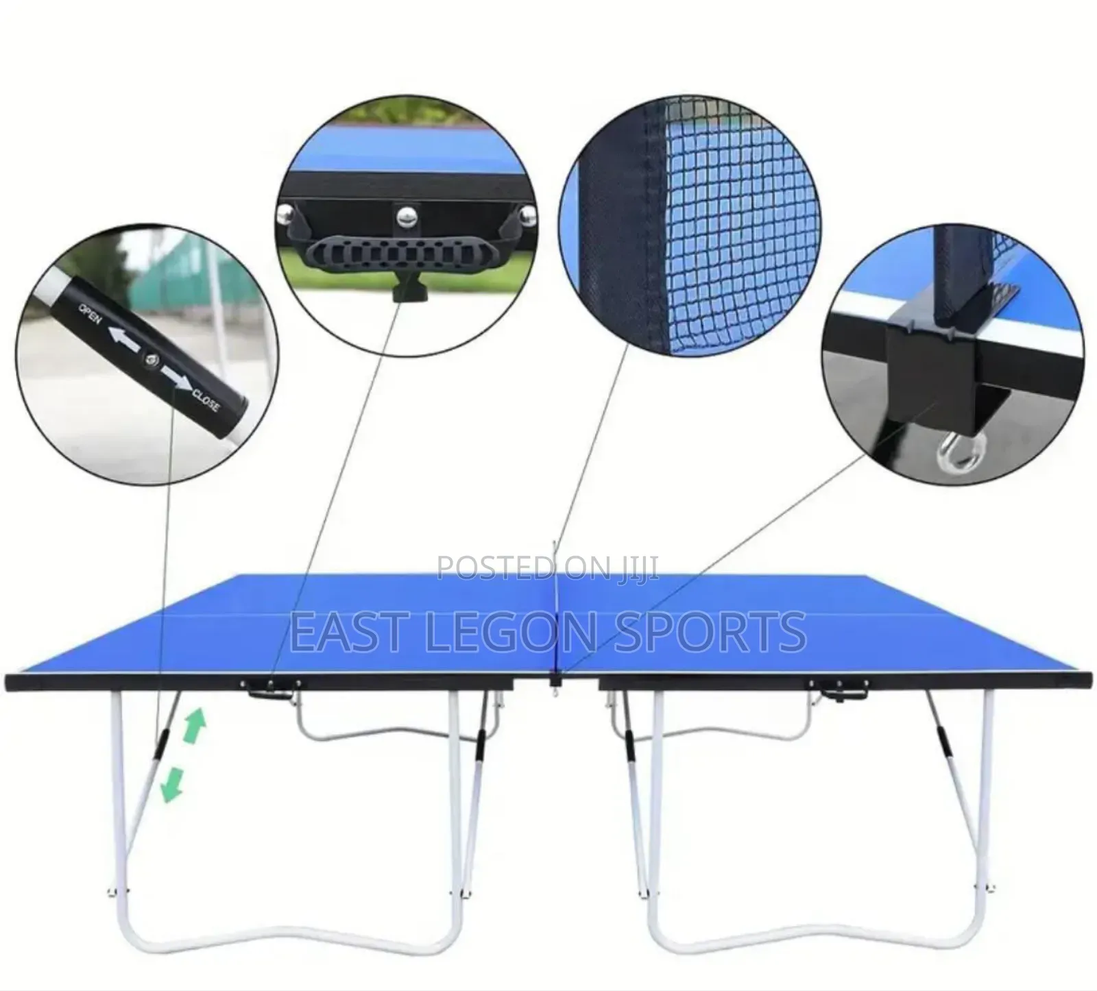 Packaway Table Tennis Travel Foldable New Adult Delivery