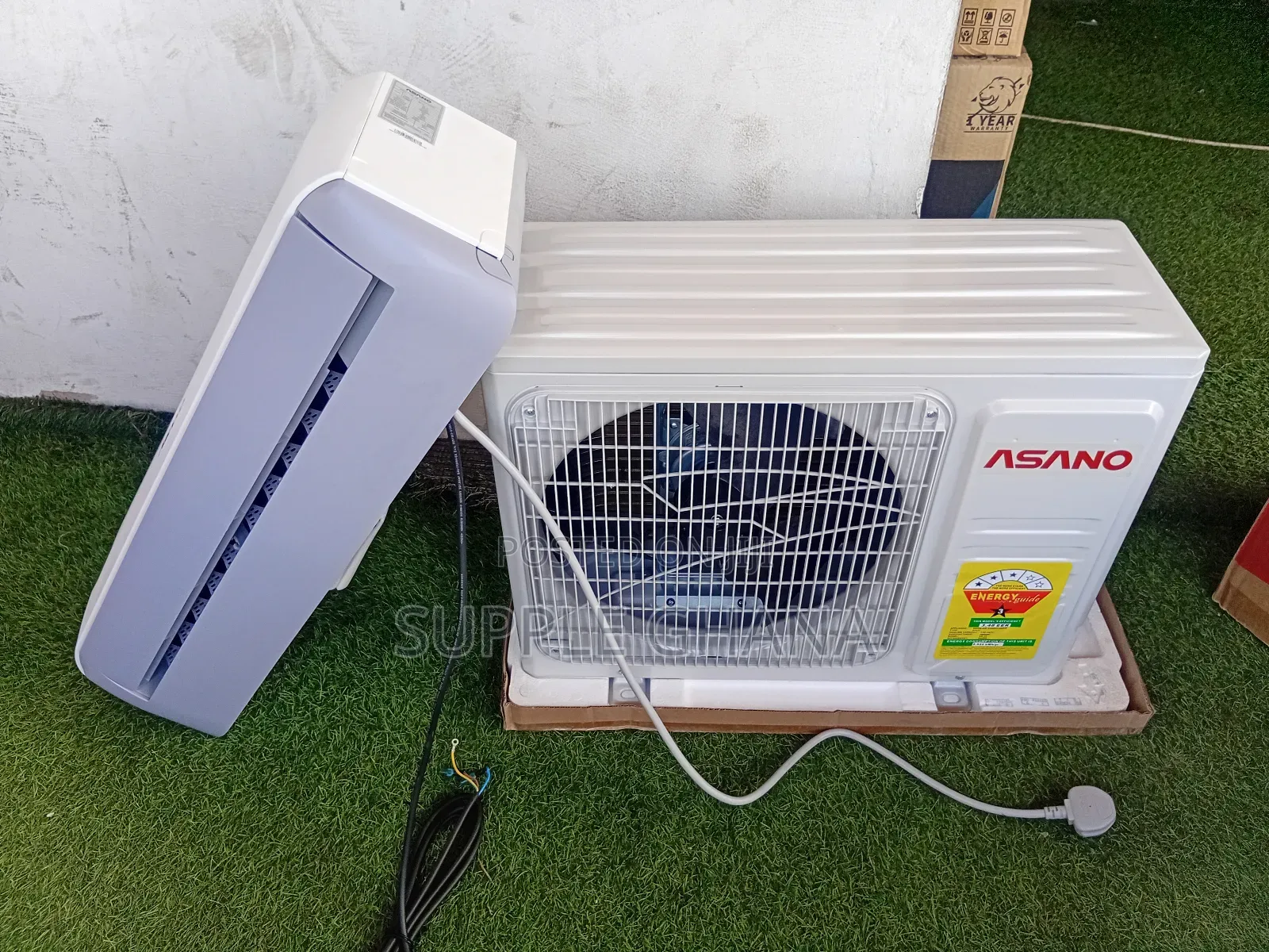 Asano Air Condition 1.5hp Split System Super Efficient