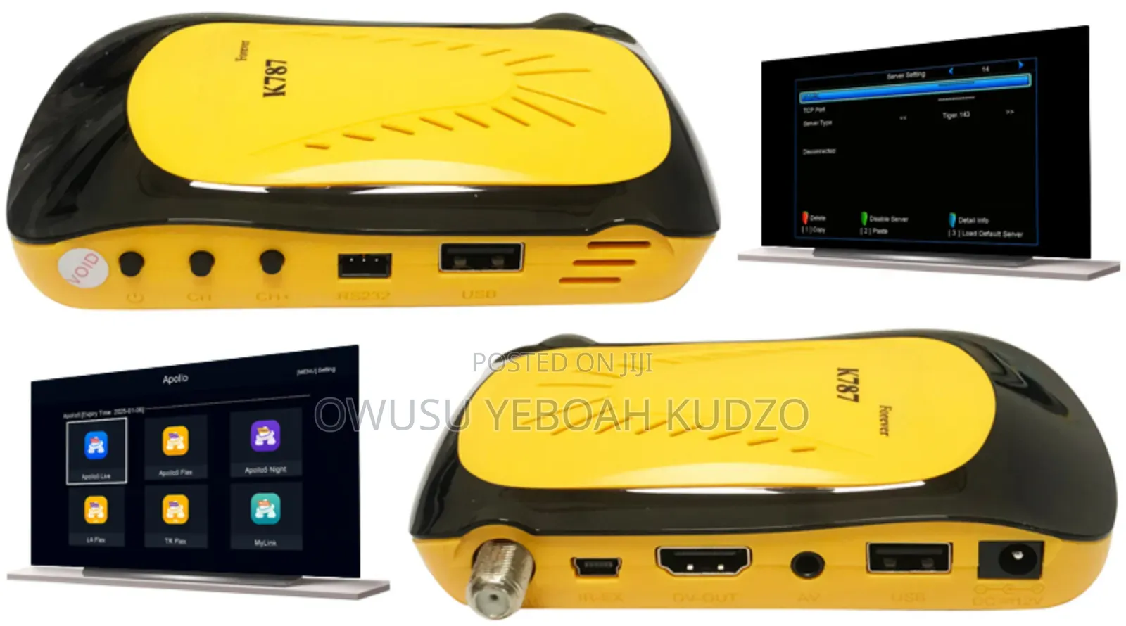 Digital Box for DSTV and Canal+ Channels for Free