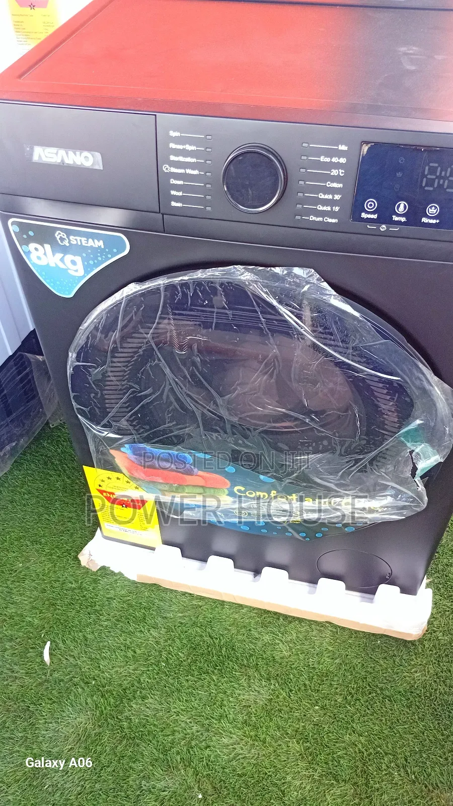 Silent Spin Asano 8kg Washing Machine Asano Washing Machine