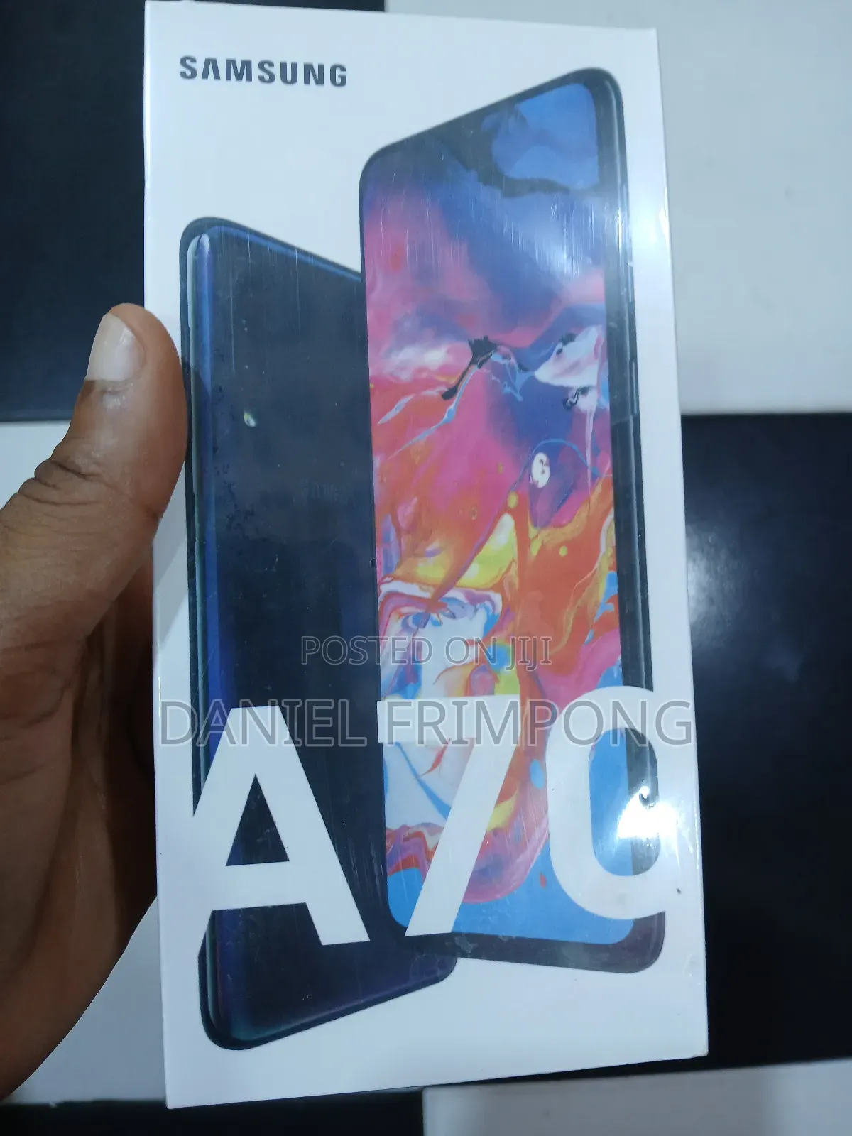 New Samsung Galaxy A70 128 GB Black