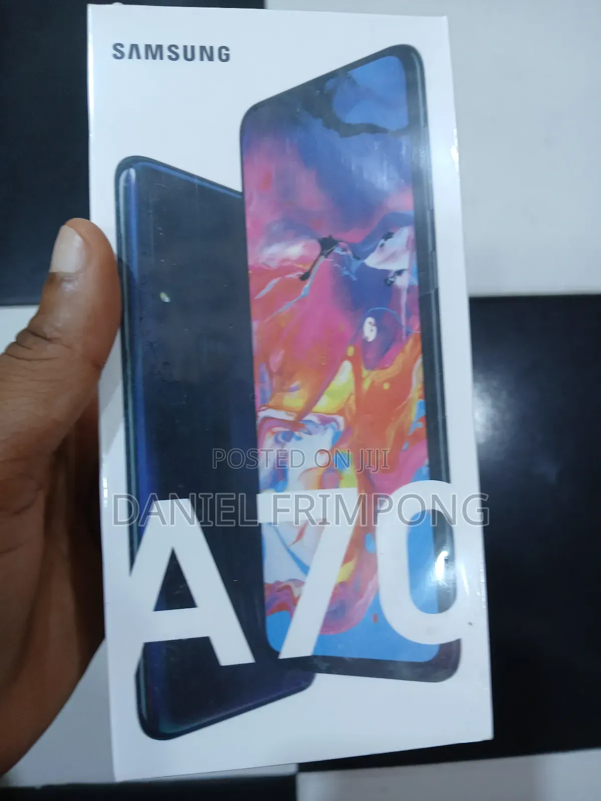 New Samsung Galaxy A70 128 GB Black