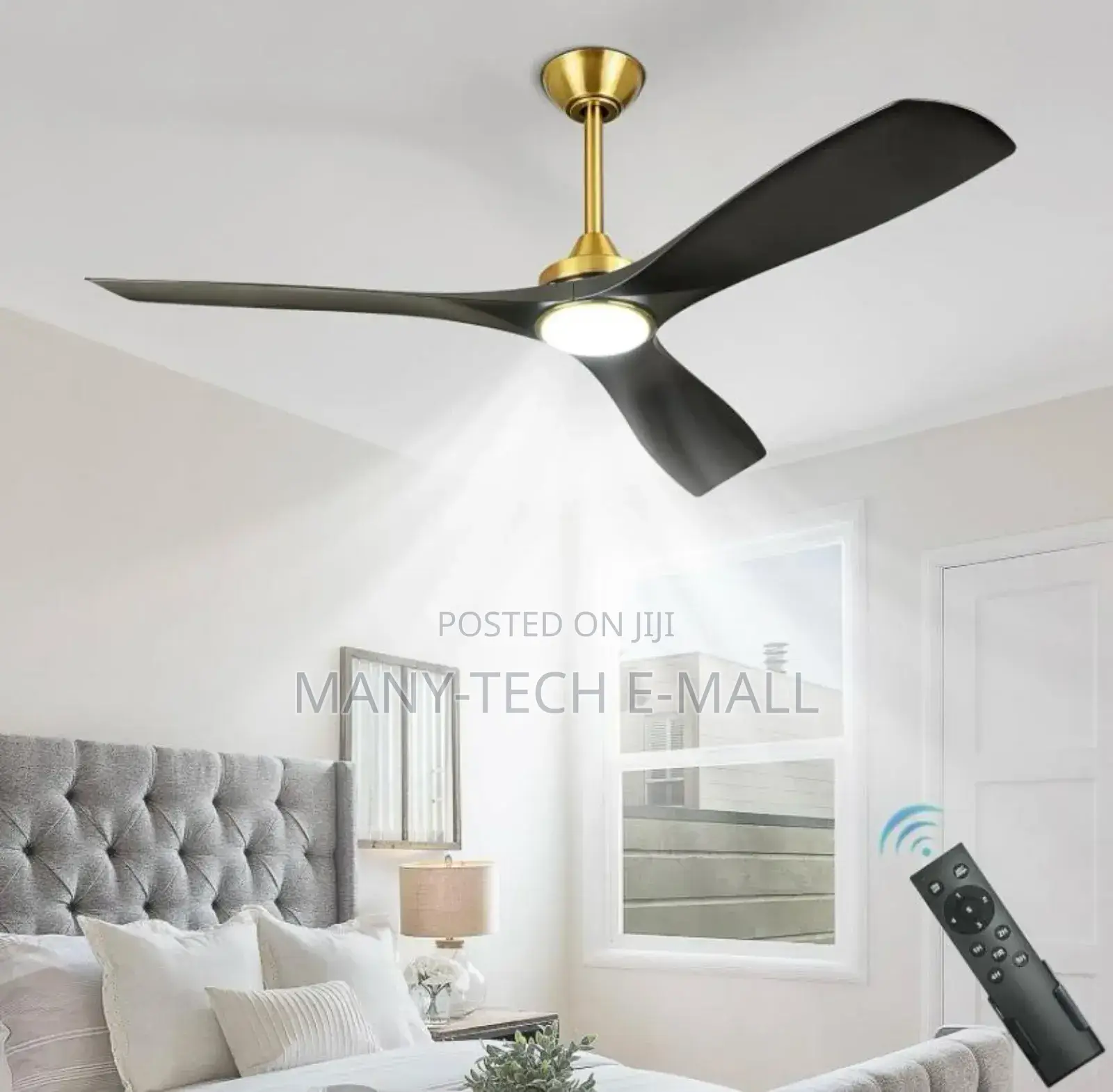 Remote Control Fan With Light
