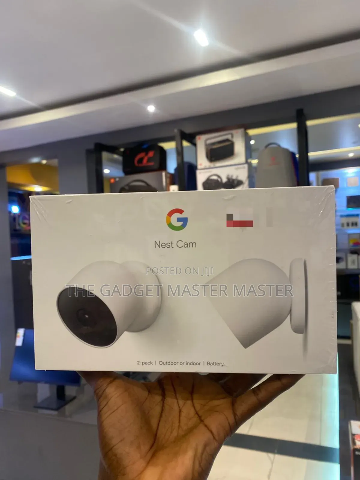 Google Nest 2 Pack Indoor Outdoor Security Cam