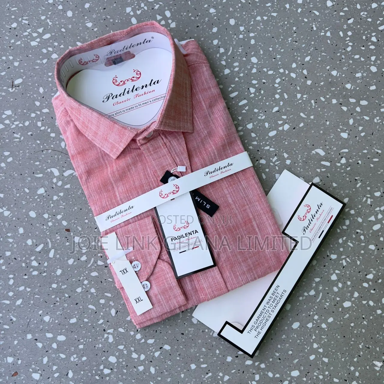 Padilenta Plain Linen Shirt