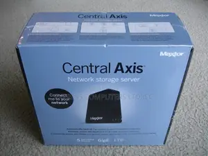 Seagate Maxtor Central Axis 1 Tb Network Storage Server Original Uk
