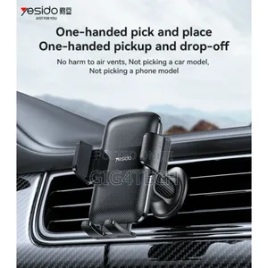Yesido C251 Air Vent Using Spring Clip Car Phone Holder