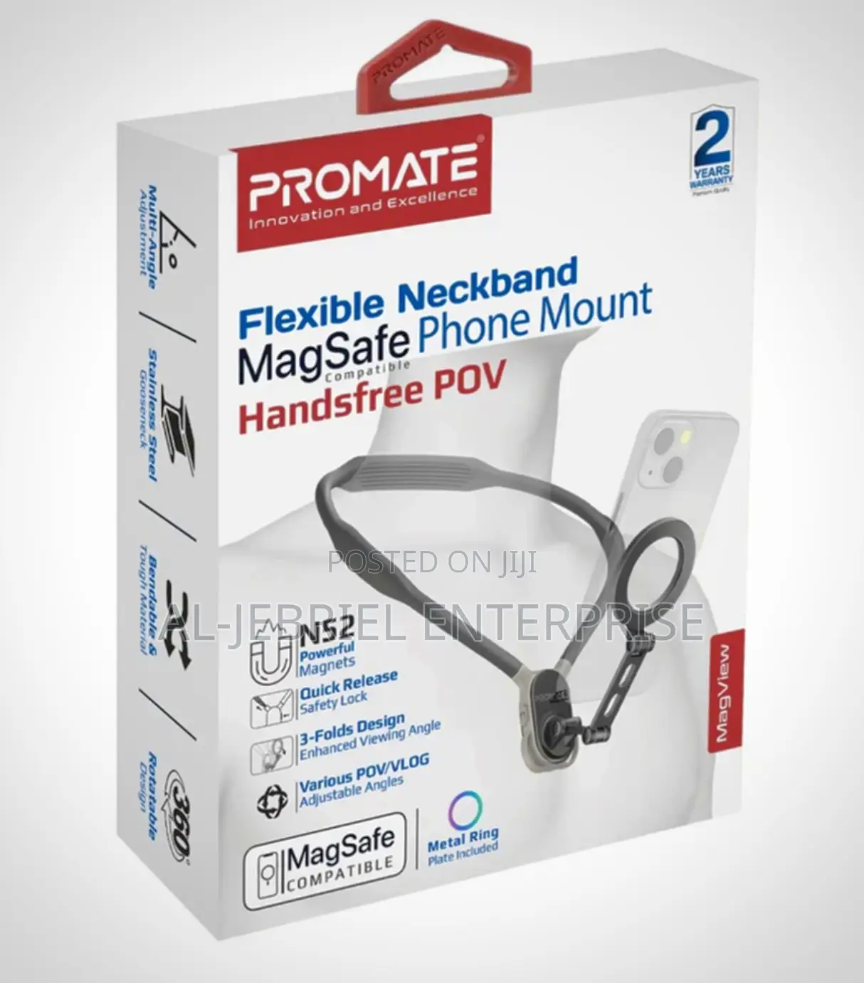 Promate Phone Neckband Holder