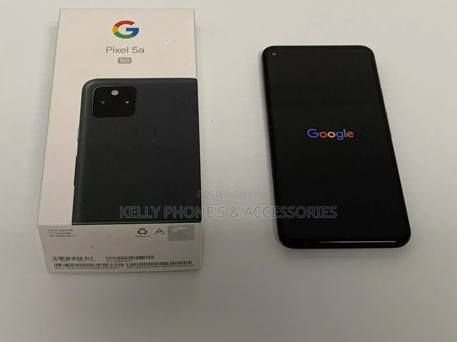 New Google Pixel 5a 5G 128 GB Black