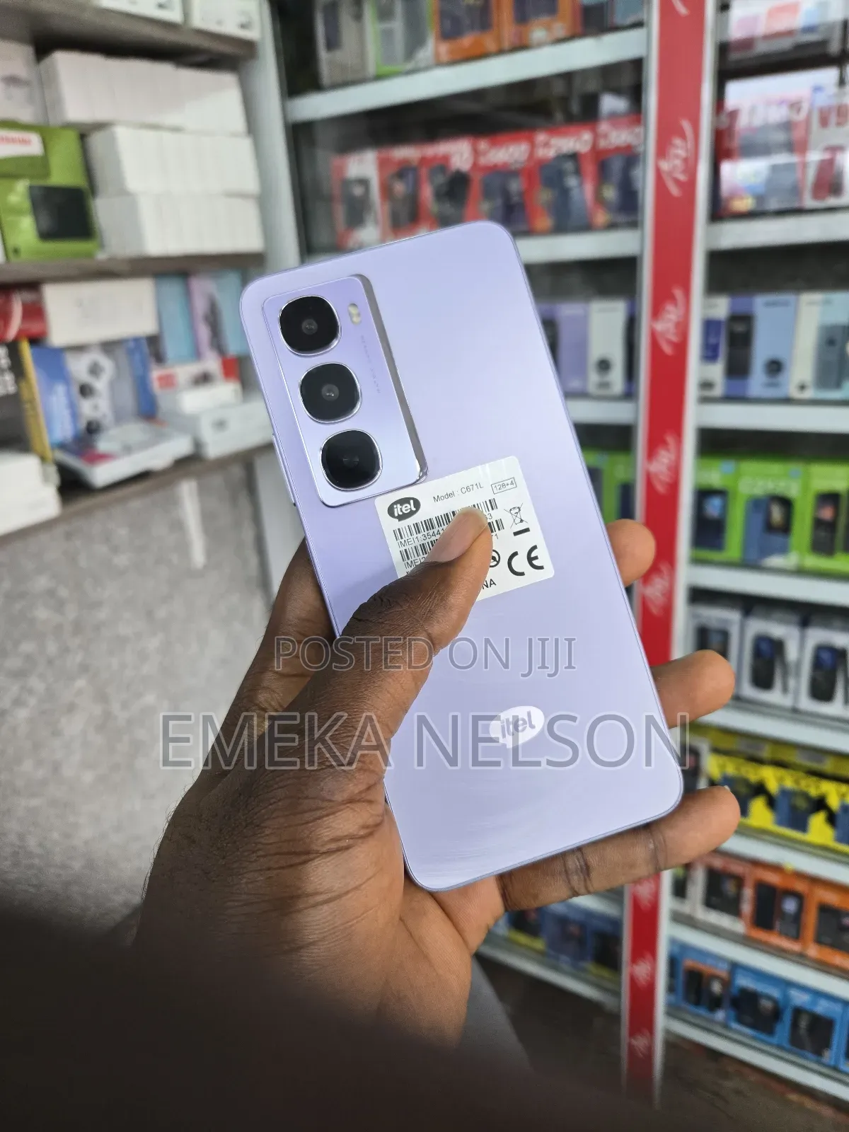 Itel City 100 128 GB Blue