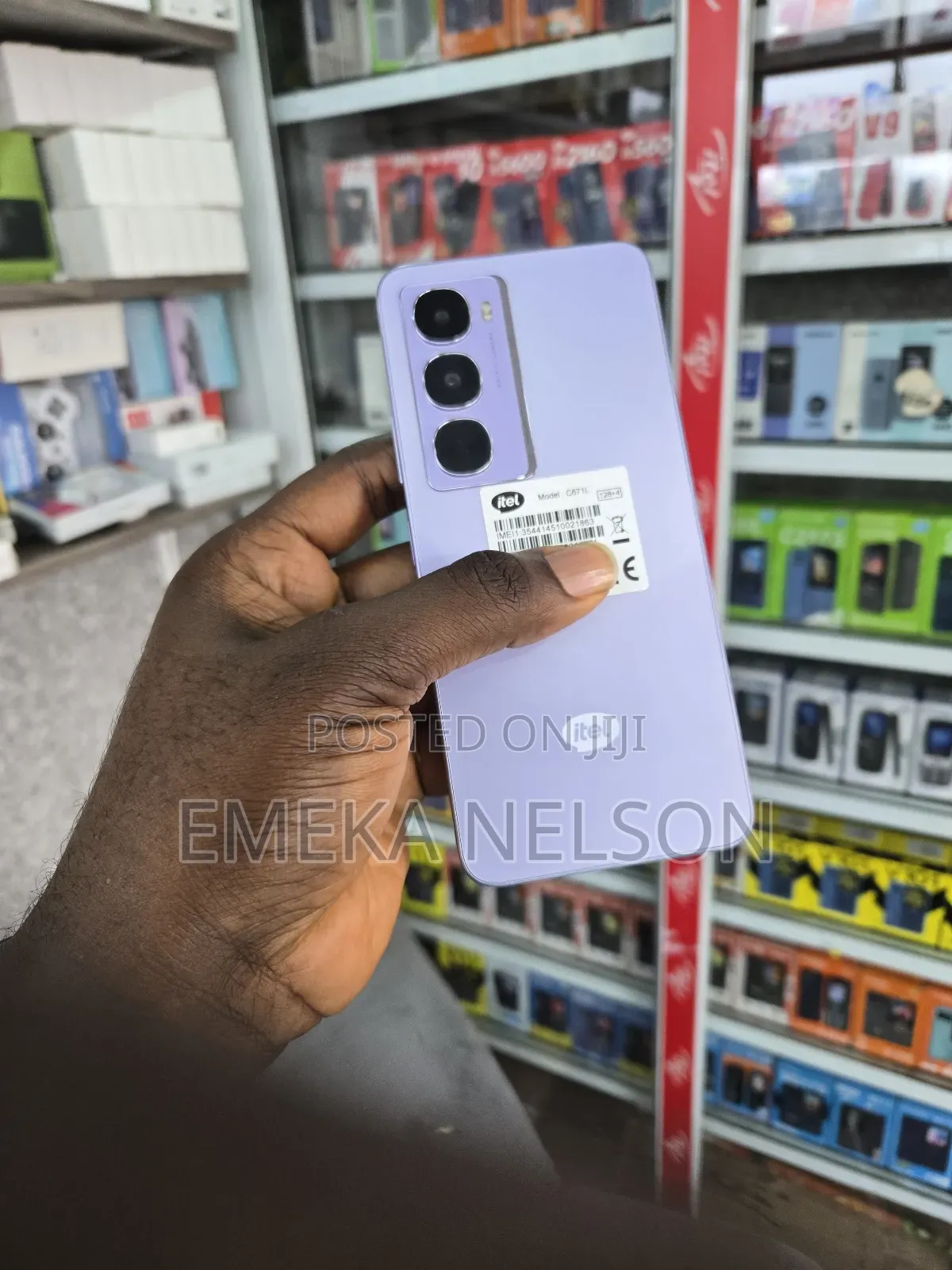 Itel City 100 128 GB Blue
