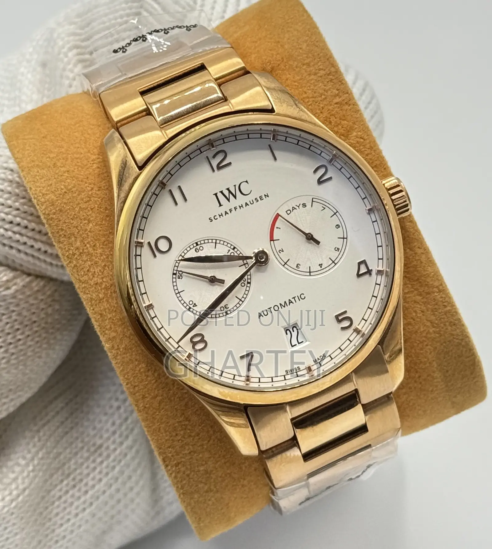 Iwc Portugieser Automatic 7-Day Power Reserve – Rose Gold Elegance