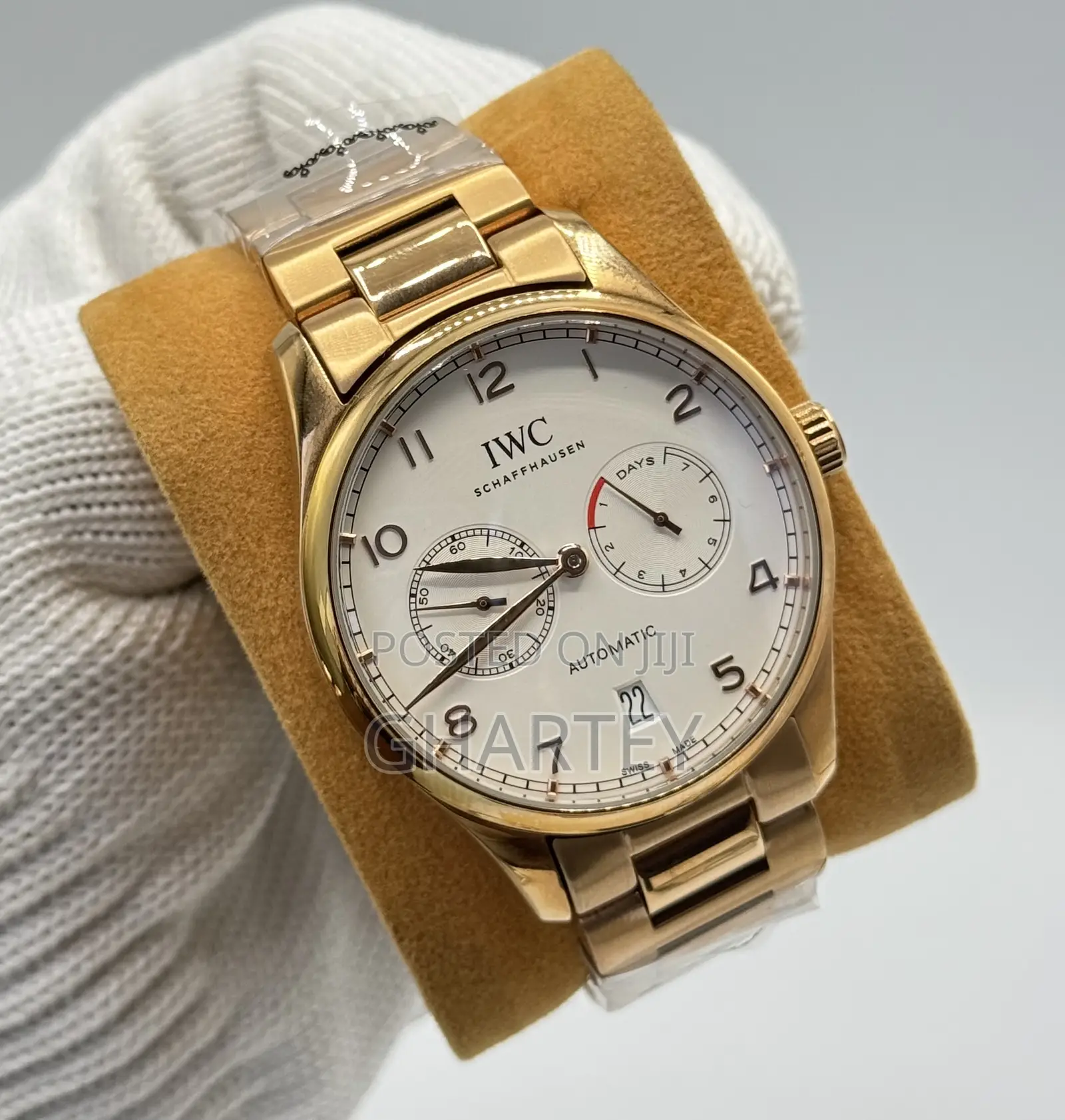 Iwc Portugieser Automatic 7-Day Power Reserve – Rose Gold Elegance