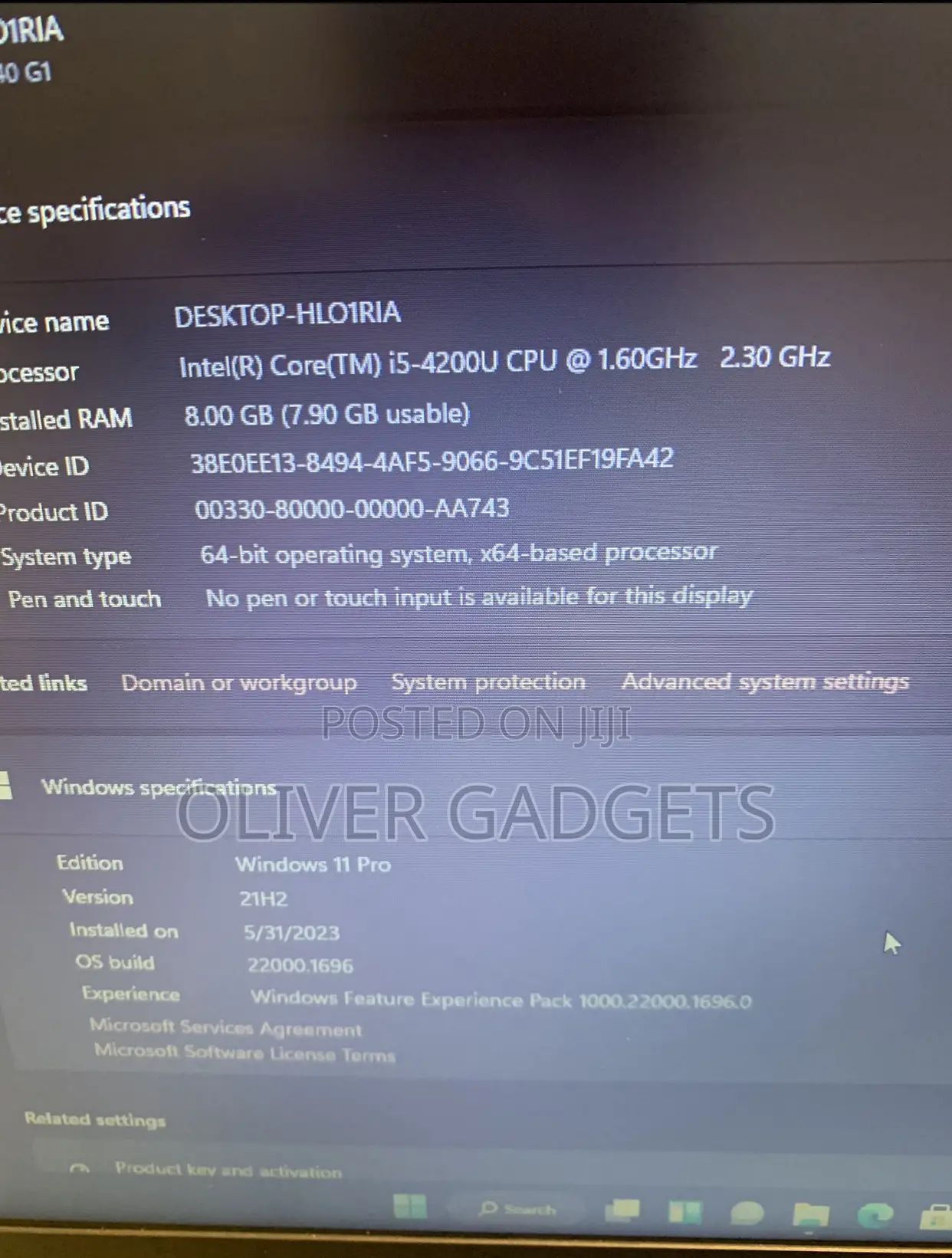 Laptop HP EliteBook 840 G1 8GB Intel Core I5 SSD 128GB
