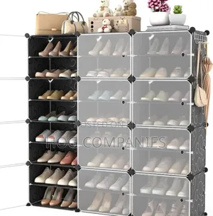 Portable Shoe Rack Organizer With Door- Fast Delivery in 2 Hours