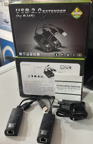 100m Usb Rj45 Extender, 100m Usb 2.0 Extender Over Cat5/Cat6
