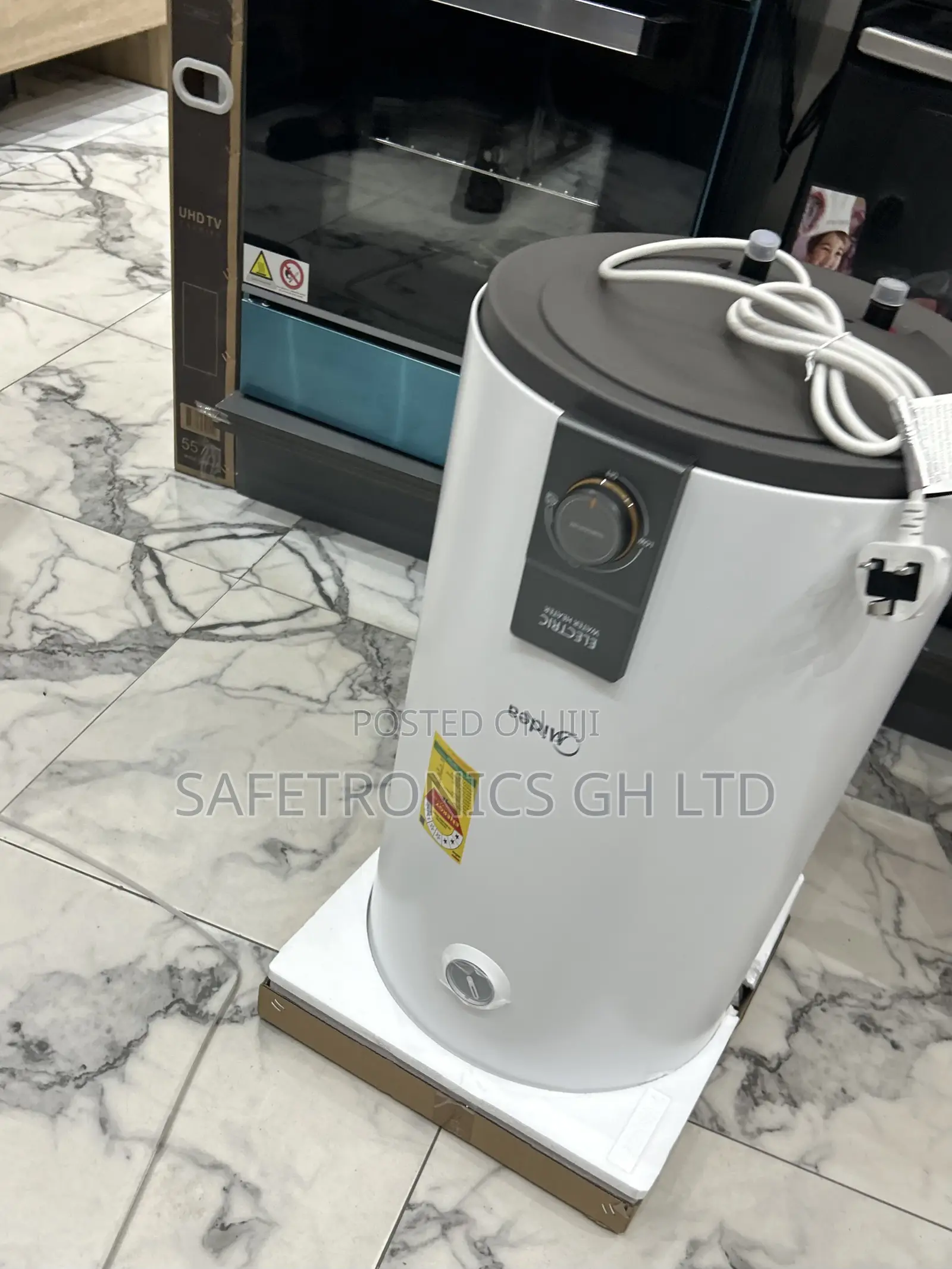 Check Out Midea White 50 Liters Water Heater