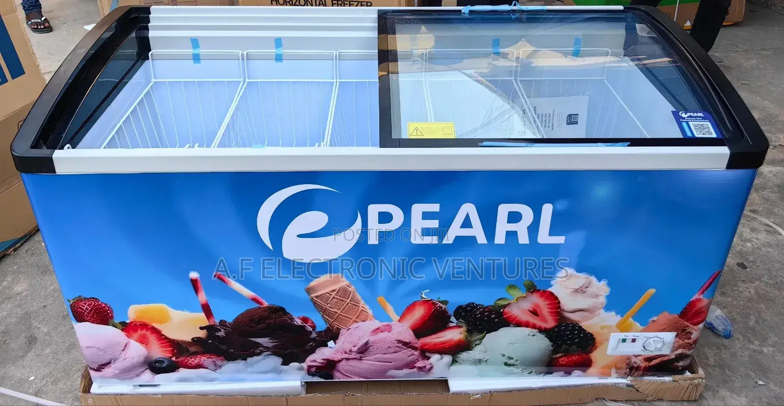 Pearl Basket Ice Cream Chest Freezer(480-Litres)