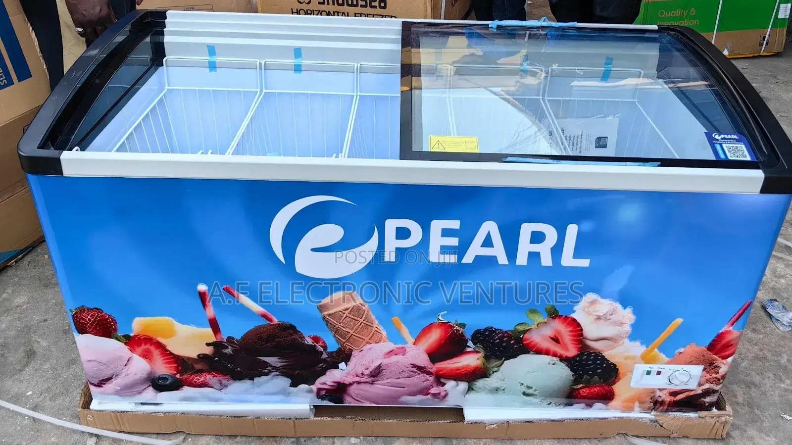 Pearl Basket Ice Cream Chest Freezer(480-Litres)