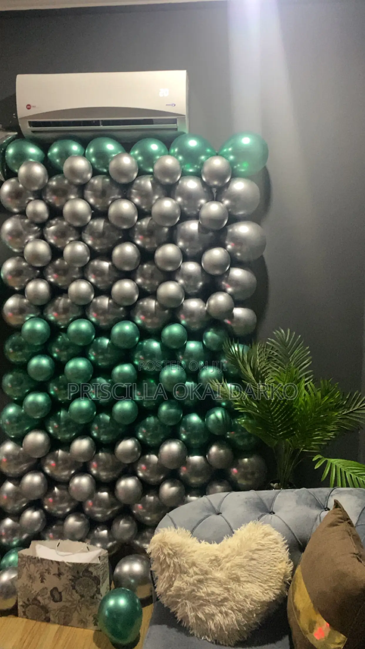 Balloon Room Decorations Birthday and Bridal Room