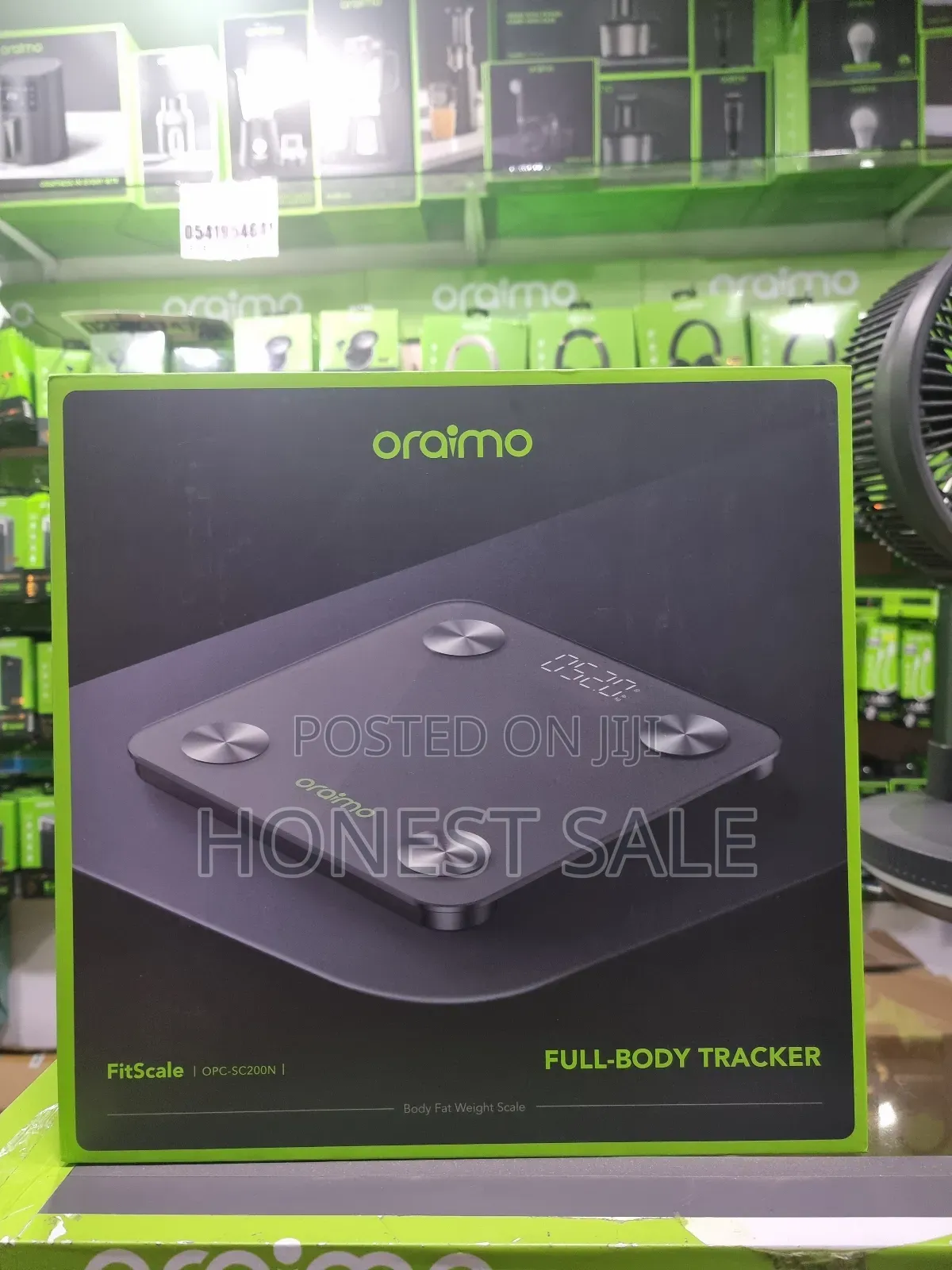 Oraimo Fitscale Smart Led Body Fat Scale