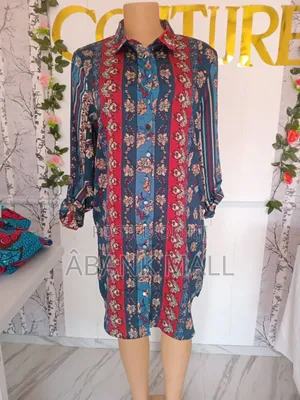 sachin and babi light blue dress Made in Ghana Dress