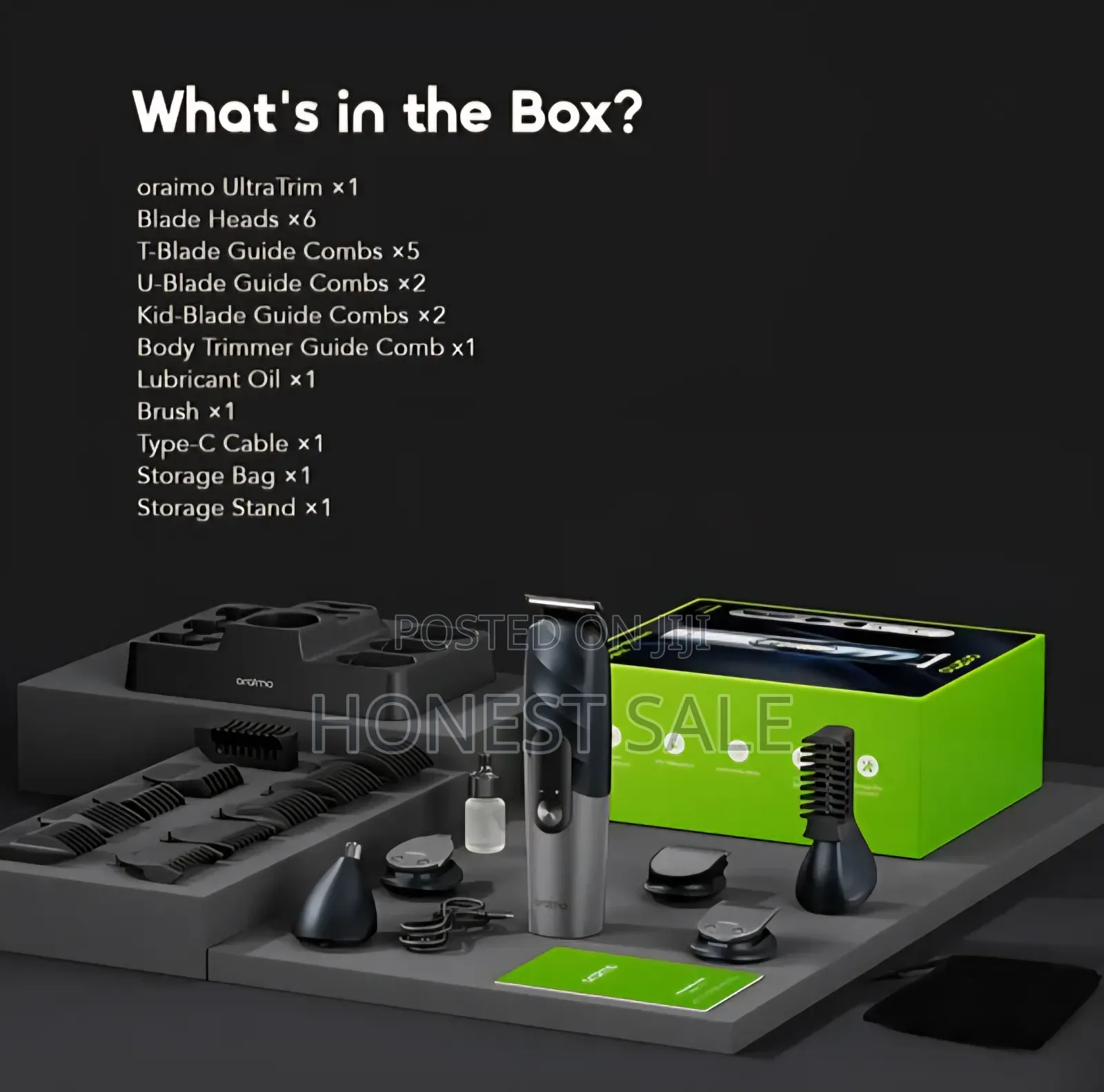 Oraimo Ultratrim 16-in-1 Complete Family Grooming Kit