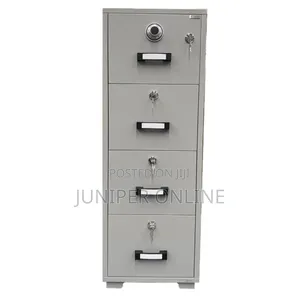 4 Drawer Fire Proof Lockable Cabinet Zita